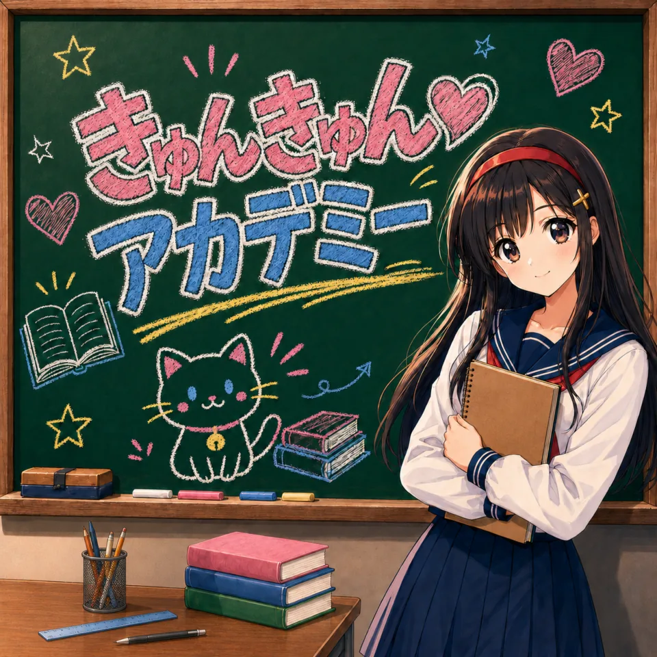 きゅんきゅんアカデミーのアートワーク