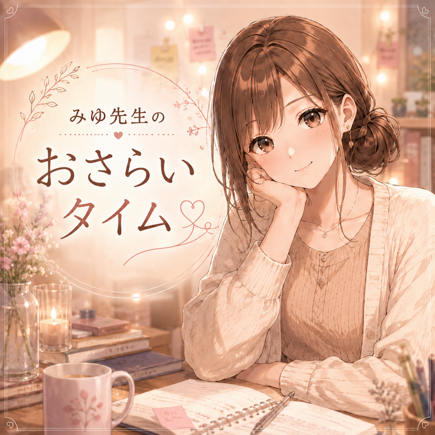 みゆ先生のおさらいタイムのアートワーク