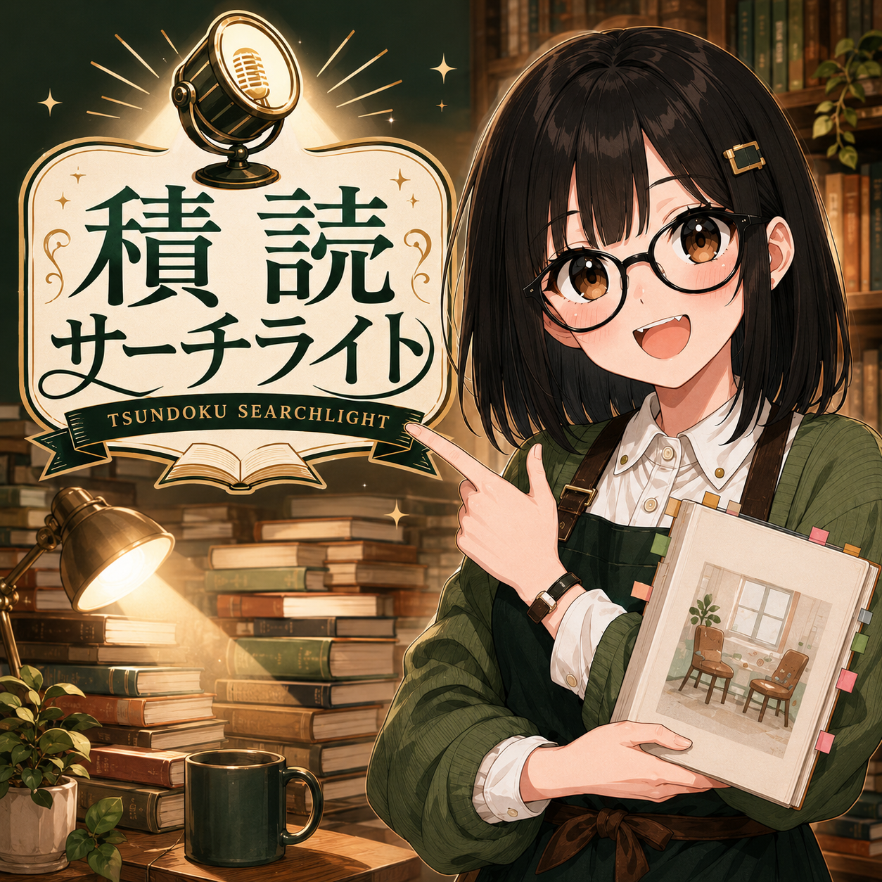 積読サーチライトのアートワーク